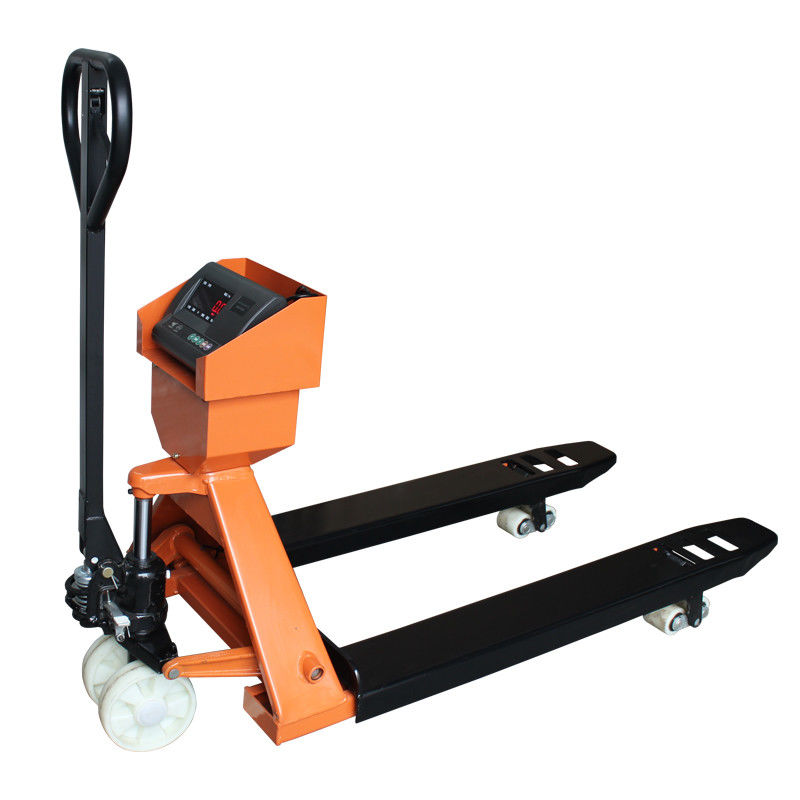 Hand Operated Forklift Truck Scales Rated Loading Capacity 1000kg